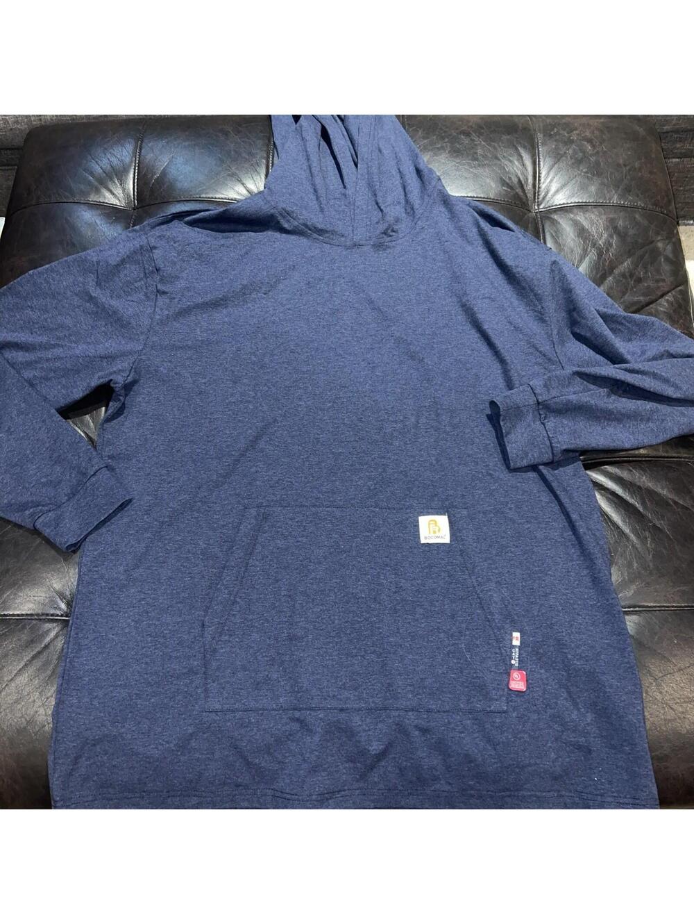 Bocomal FR Fire Resistant Men's Hoodie Long Sleeve Shirt XXL Cat 2 NFPA 2112